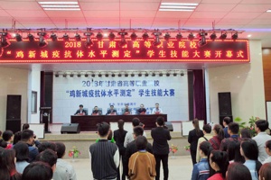 学院参加2018年甘肃省高等职业院校学生技能大赛的两支代表队分别荣获一等奖和三等奖